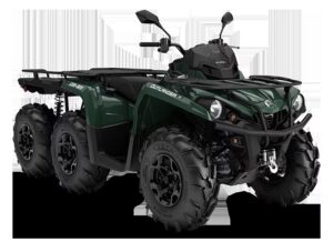 Can-Am Outlander 6x6 XU+ 450 T – brukervennlig seks-hjuls ATV bygget for pålitelighet og allsidighet.