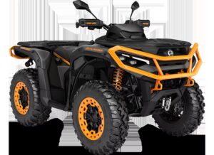 Can-Am Outlander XT-P 1000R T ABS – sportslig ATV med høy ytelse, avansert fjæring og ABS-bremser.