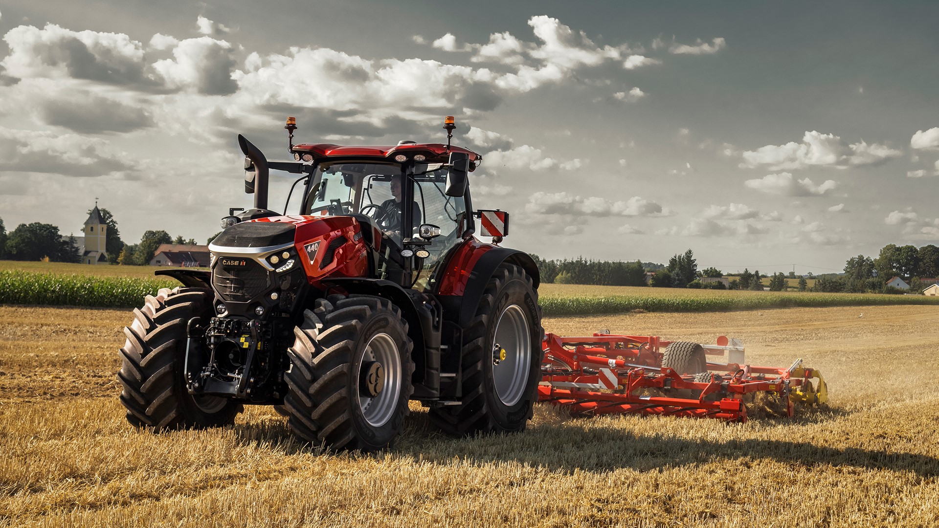 Ny Optum-serie fra Case IH: Mer effekt og fleksible løsninger