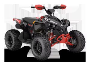 Can-Am Renegade EFI – sporty og kraftig ATV designet for ytelse og smidig håndtering i utfordrende terreng.